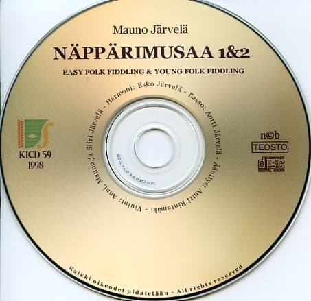 Järvelä Mauno: Näppärimusaa 1 & 2 cd