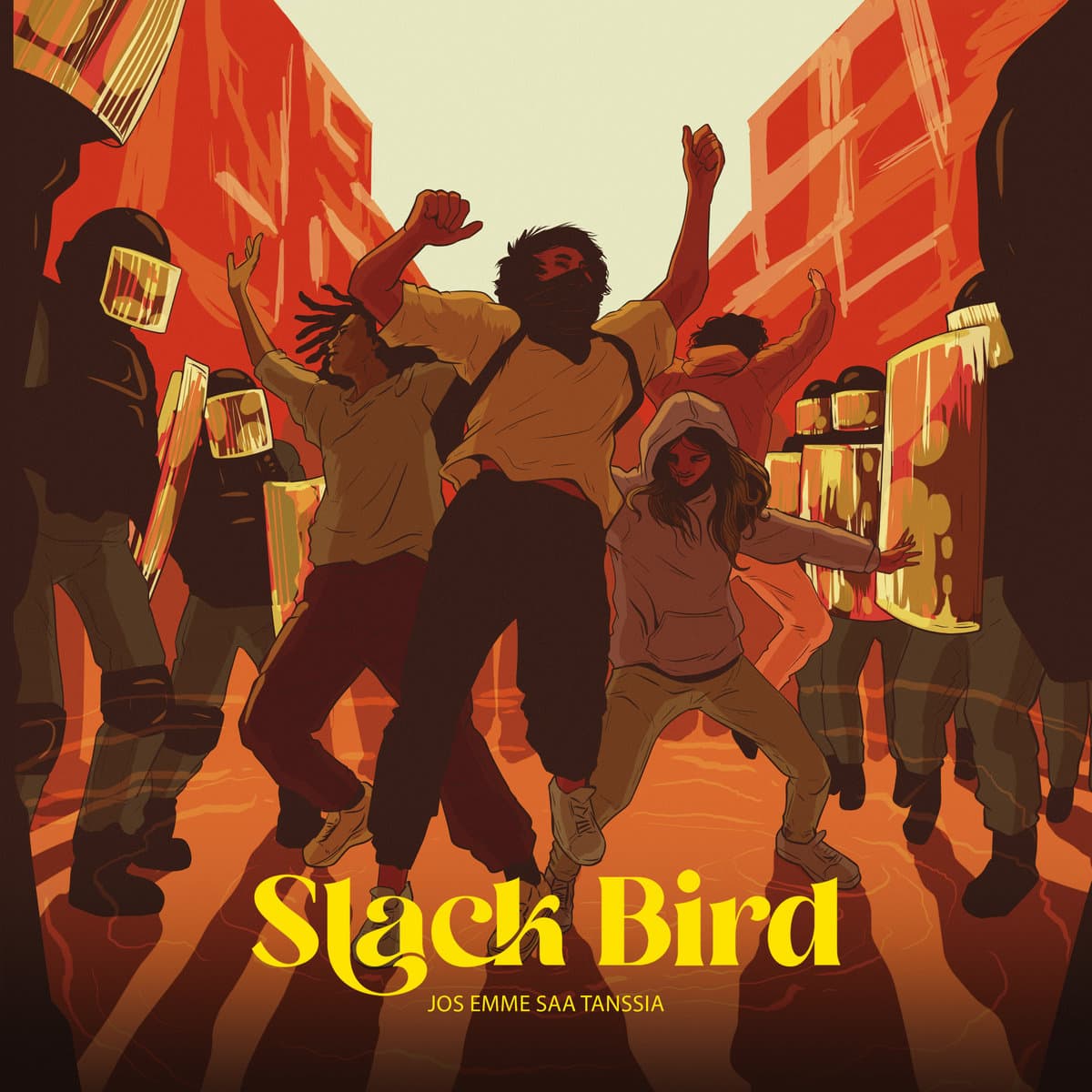 Slack Bird: Jos emme saa tanssia (LP)