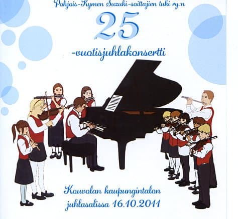 Pohjois-Kymen Suzuki-soittajat: 25-vuotisjuhlakonsertti